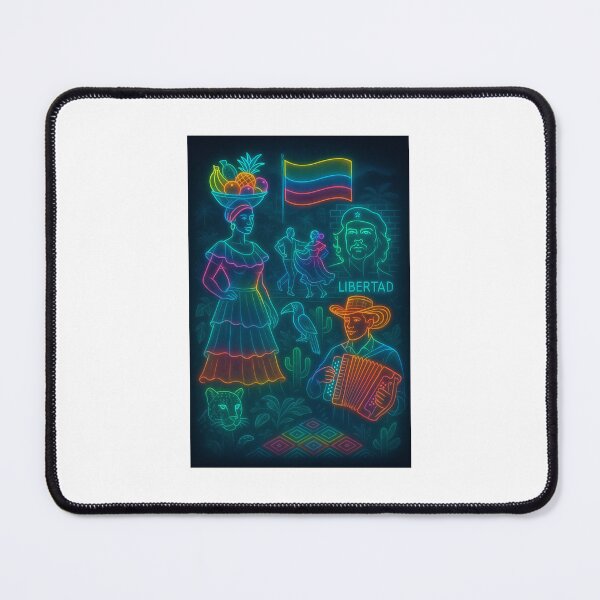 Item preview, "Neon Colombia: Ritmo y Libertad" designed and sold by Aucia.
