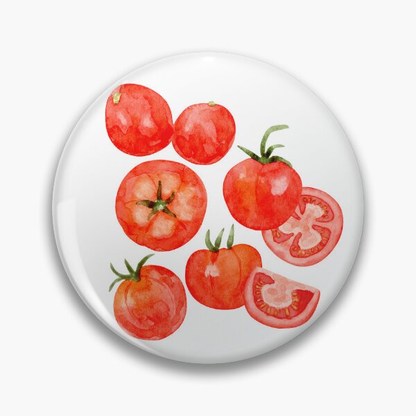 Item preview, Ripe Tomatoes in Watercolor designed and sold by andrebalest.art.