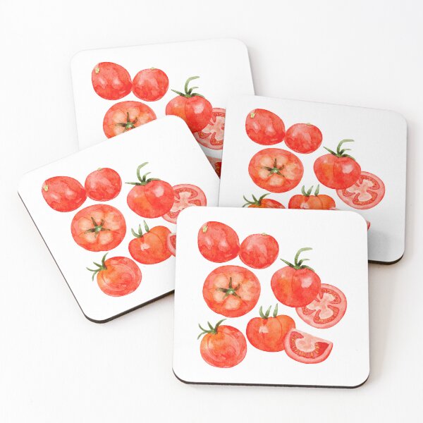 Item preview, Ripe Tomatoes in Watercolor designed and sold by andrebalest.art.
