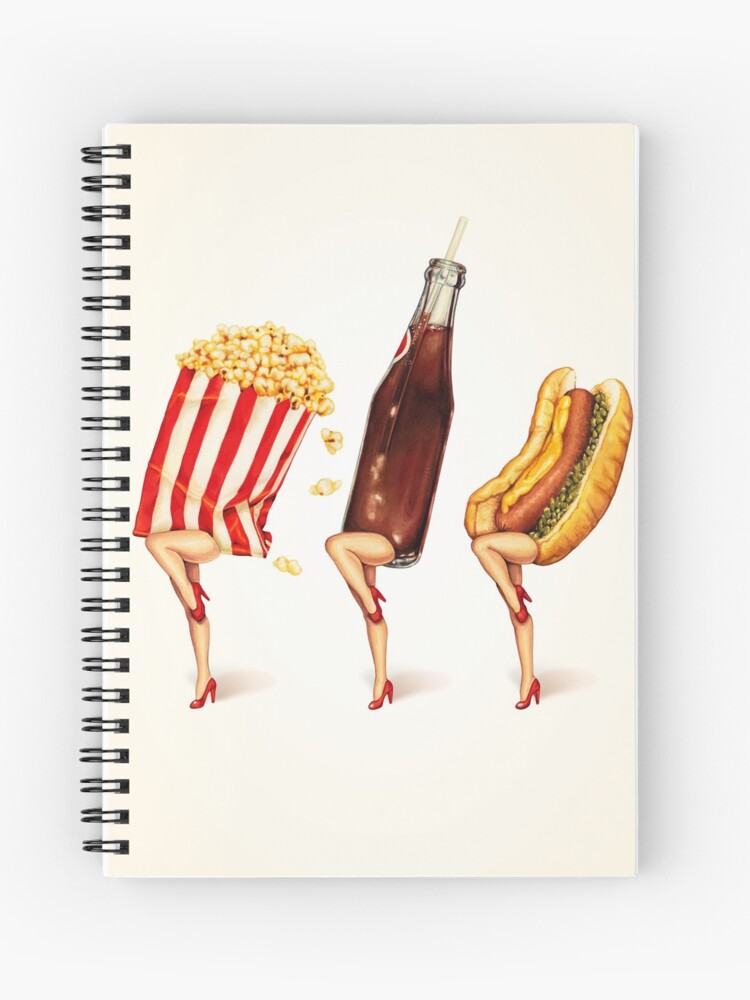 Thumbnail 1 of 3, Journal, Let's All Go to the Lobby - Movie Girls designed and sold by KellyGilleran.