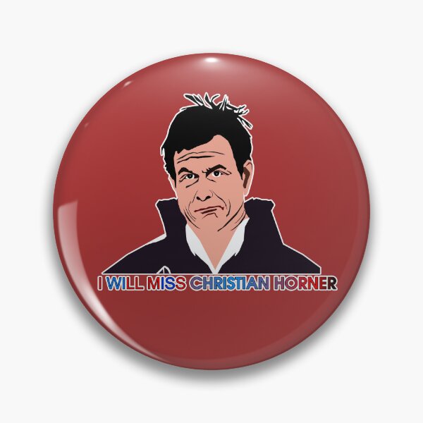 Item preview, I Will Miss Christian Horner designed and sold by ZooStateofMind.