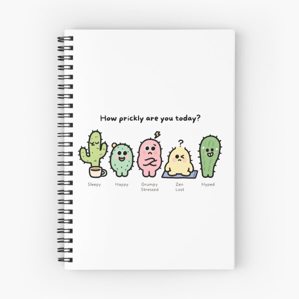Item preview, How prickly are you today? designed and sold by Empowered Mind Prints.
