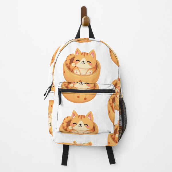 Item preview, Cute Orange Cat with Leg Up Kawaii Loaf Tabby Vinyl designed and sold by zoughlal.