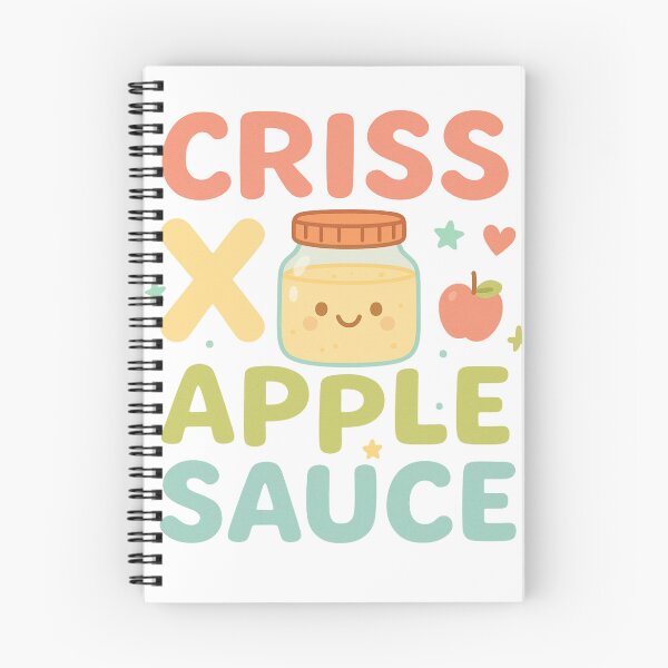 Item preview, Criss Cross Apple Sauce Kawaii Cute Elementary Teacher Design designed and sold by HastyHouse.