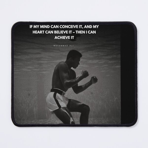 Item preview, Muhammad Ali Motivational Portrait designed and sold by SuccessInsanity.