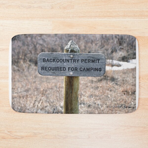 Item preview, Backcountry Permit Required For Camping designed and sold by KillNFuel.