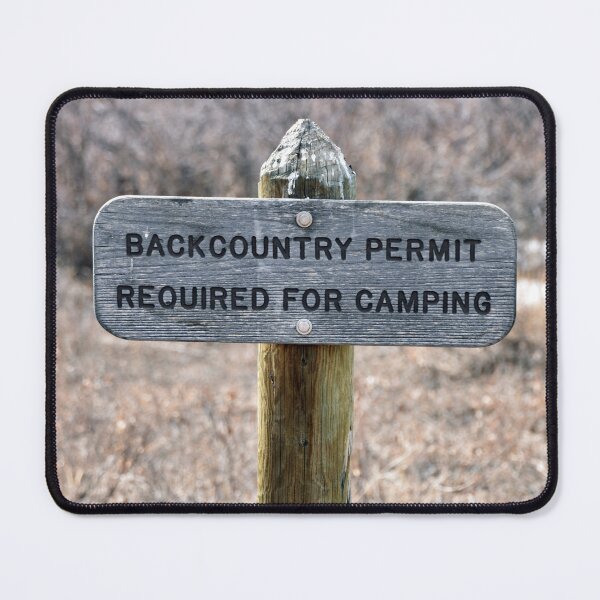 Item preview, Backcountry Permit Required For Camping designed and sold by KillNFuel.