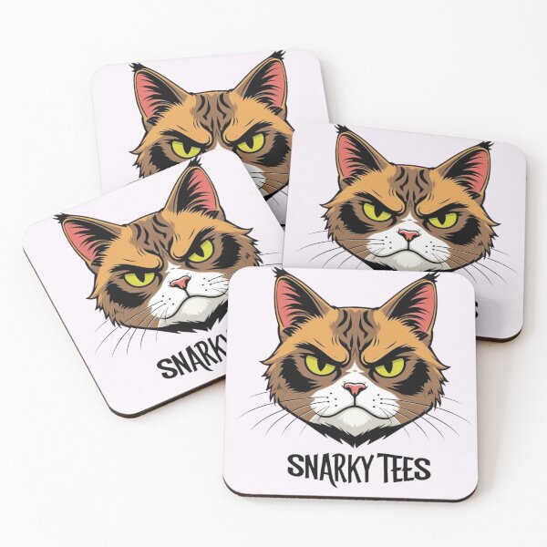Item preview, Snarky cat designed and sold by SnarkyTeees.