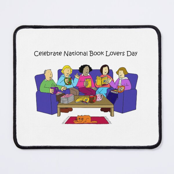 Item preview, National Book Lovers Day August 9th designed and sold by KateTaylor.