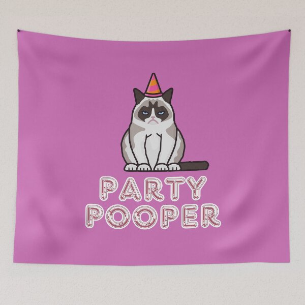 Item preview, An Angry Party Cat with Hat designed and sold by deepgoa.