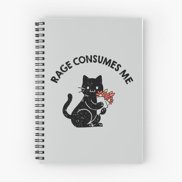 Item preview, Rage Consumes Me Lovely Black Cat by Tobe Fonseca designed and sold by Tobe Fonseca®.