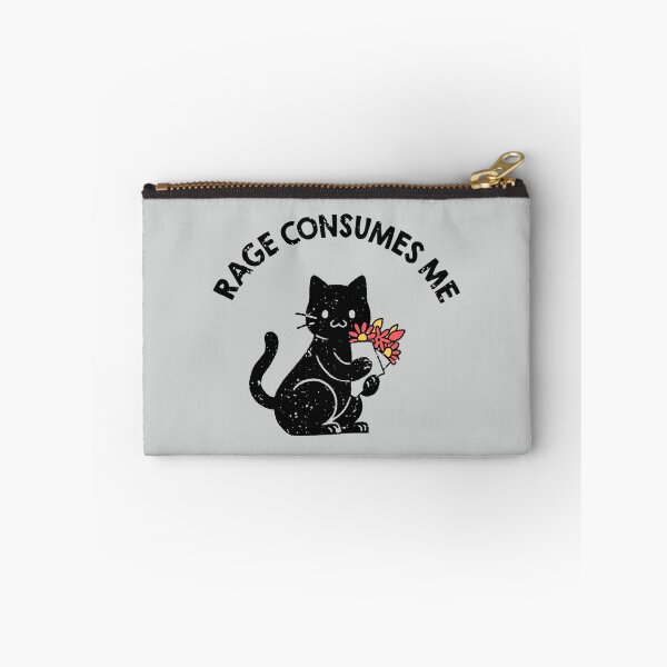 Item preview, Rage Consumes Me Lovely Black Cat by Tobe Fonseca designed and sold by Tobe Fonseca®.