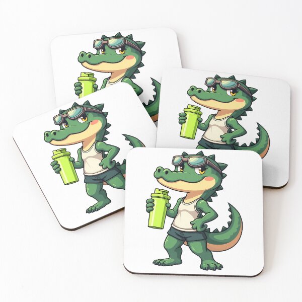 Item preview, Olivia Waifu Cup Transparent Gator Girl Anime Vinyl designed and sold by zoughlal.