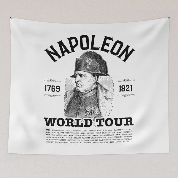 Item preview, Napoleon Bonaparte World Tour - Military History Souvenir designed and sold by NUMAcreations.