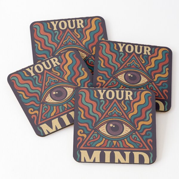 Item preview, Expand Your Mind – Psychedelic Eye Design designed and sold by AIwearOfficial.