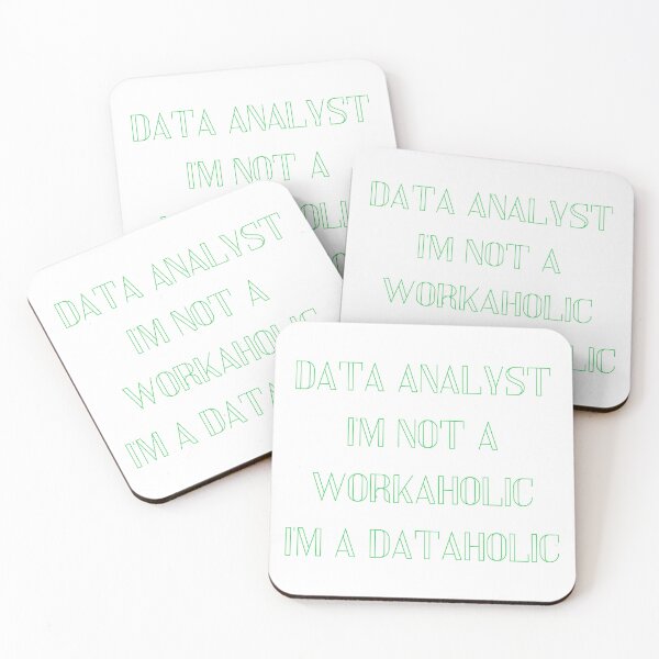Item preview, Funny Data Analyst Gift: I'm a Dataholic designed and sold by Unique Gift Shops Online.