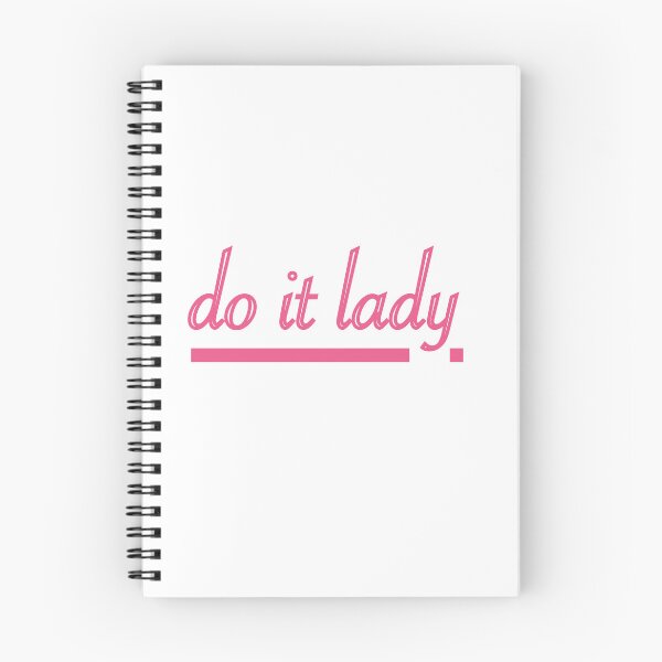 Item preview, Pink Do it lady minimalist design  designed and sold by JDesignWorkshop.