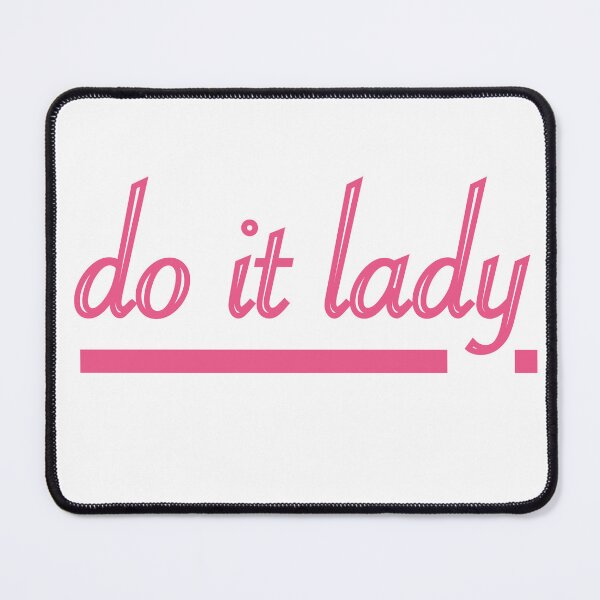 Item preview, Pink Do it lady minimalist design  designed and sold by JDesignWorkshop.