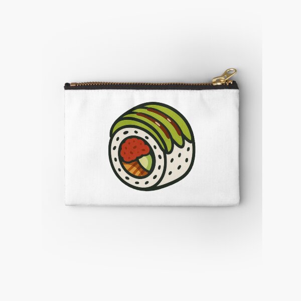 Item preview, Dragon Roll Sushi Avocado Shrimp Japanese Food Art designed and sold by Vendeloc.