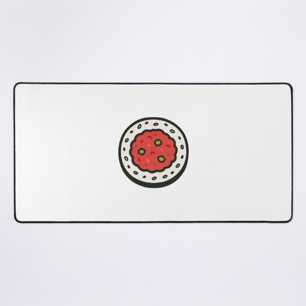 Item preview, Spicy Tuna Roll Sushi Fun Japanese Food Illustration designed and sold by Vendeloc.