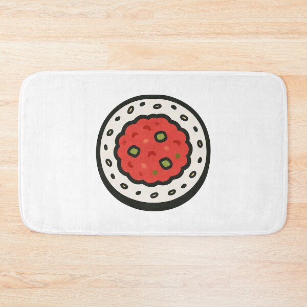 Item preview, Spicy Tuna Roll Sushi Fun Japanese Food Illustration designed and sold by Vendeloc.