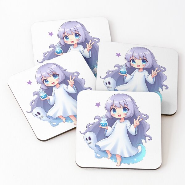 Item preview, Olivia Waifu Cup Transparent Ghost Girl Anime Lavender designed and sold by zoughlal.