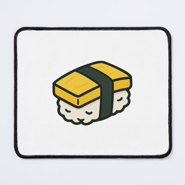 Item preview, Tamago Sushi Nigiri Cute Japanese Food Art designed and sold by Vendeloc.