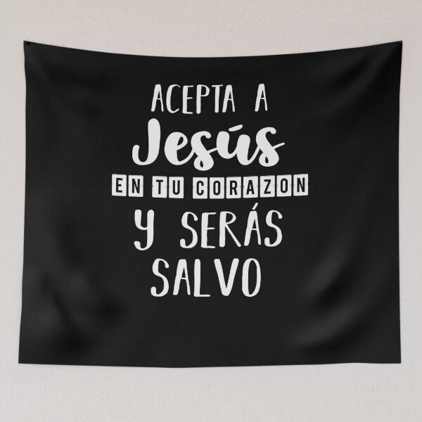 Item preview, Acepta a Jesús en tu Corazon Mensaje Cristianos Dios Spanish designed and sold by NUMAcreations.