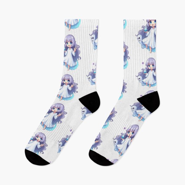 Item preview, Olivia Waifu Cup Transparent Ghost Girl Anime Lavender designed and sold by zoughlal.
