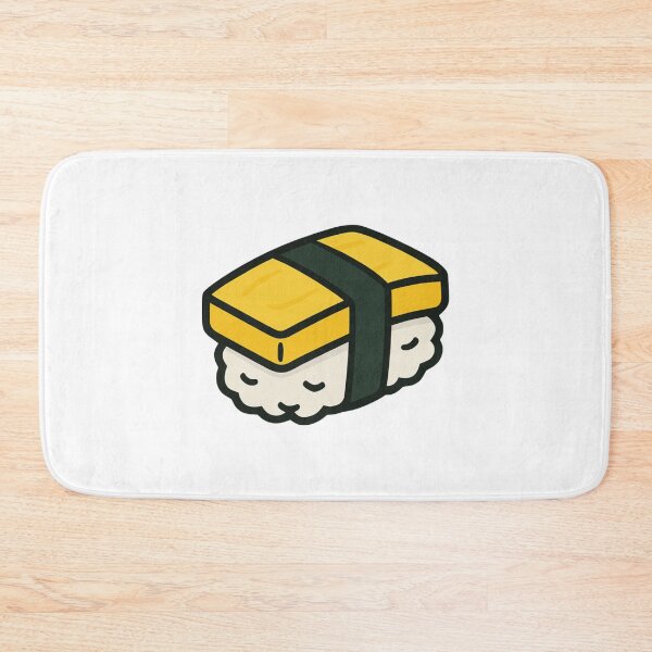 Item preview, Tamago Sushi Nigiri Cute Japanese Food Art designed and sold by Vendeloc.