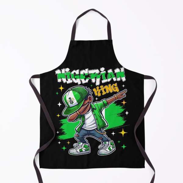 Item preview, Nigerian King dabbing Nigeria Flag Pride Nigeria for Kids designed and sold by NUMAcreations.