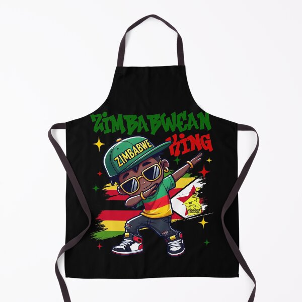 Item preview, Ziambabwean King Dabbing Zimbabwe Flag Pride for Kids designed and sold by NUMAcreations.