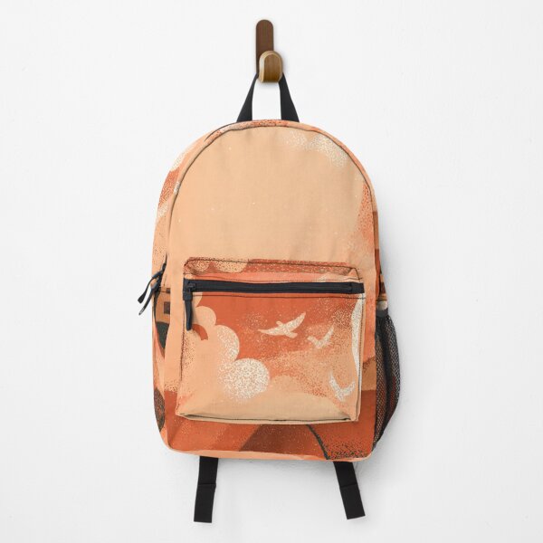 Item preview, Dreamy Orange Sky | Abstract Urban Landscape Art designed and sold by Shopunte.