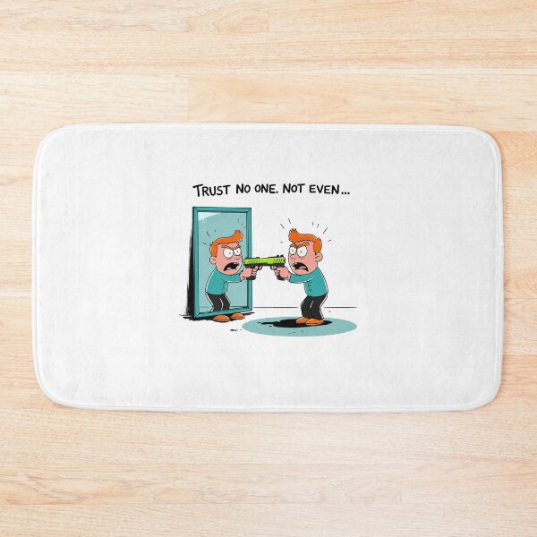 Item preview, Trust No One Not Even Me designed and sold by Maverick Spirit.