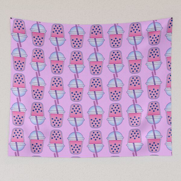 Item preview, Boba Tea Drink - Blue/Purple/Pink - Bi Pride Colours designed and sold by SChristineBrink.