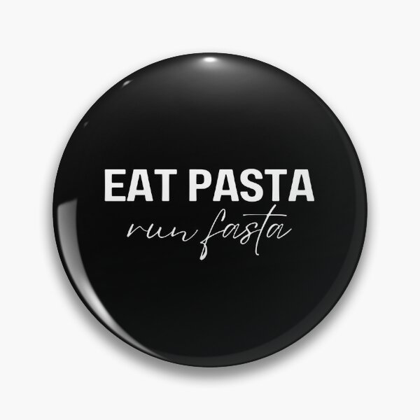 Item preview, Eat Pasta Run Fasta Funny Running Foodie designed and sold by StrideSuccess.
