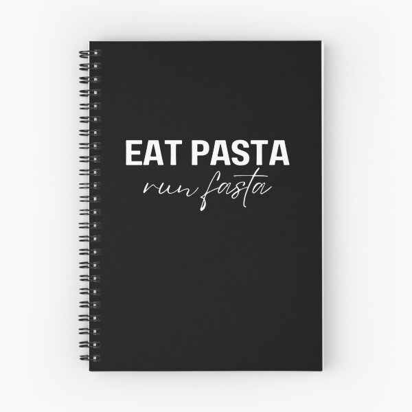 Item preview, Eat Pasta Run Fasta Funny Running Foodie designed and sold by StrideSuccess.