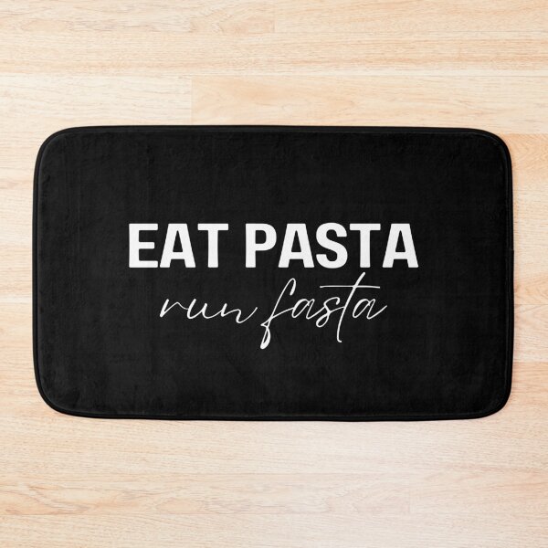 Item preview, Eat Pasta Run Fasta Funny Running Foodie designed and sold by StrideSuccess.