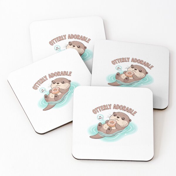 Item preview, "Otterly Adorable" Otter Design designed and sold by NoShirtClothing.
