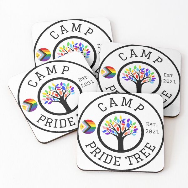Item preview, Camp Pride Tree Main Logo - White designed and sold by ThePrideTreeLV.