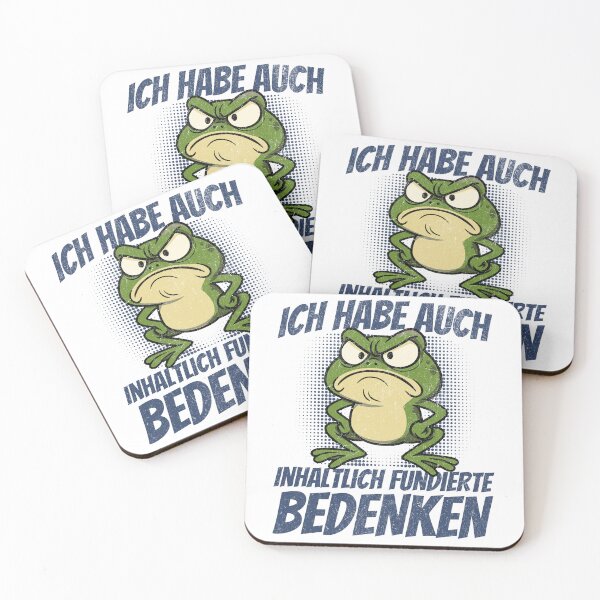 Artikelvorschau, Politischer Frosch mit Bedenken – Satirisches Statement zur Verfassungsrichterwahl entworfen und verkauft von VariousGoodies.