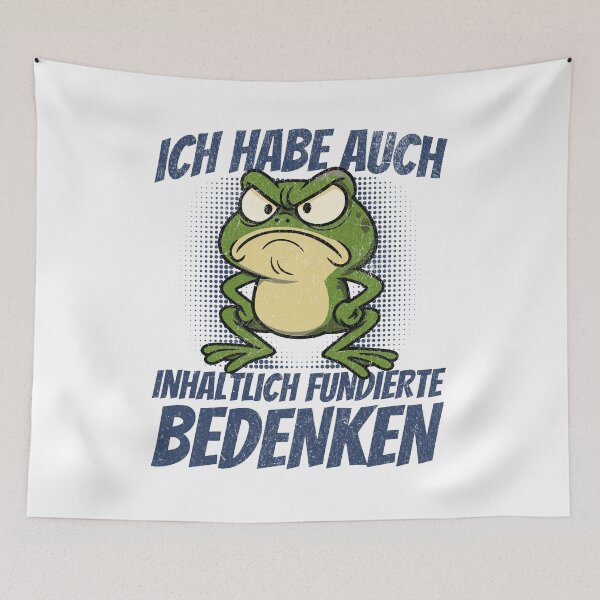 Item preview, Political frog with concerns – satirical statement on the election of constitutional judges designed and sold by VariousGoodies.