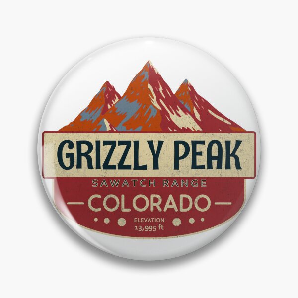 Item preview, Grizzly Peak, Sawatch Range, Colorado, Mountain Design designed and sold by Wanderful-roads.