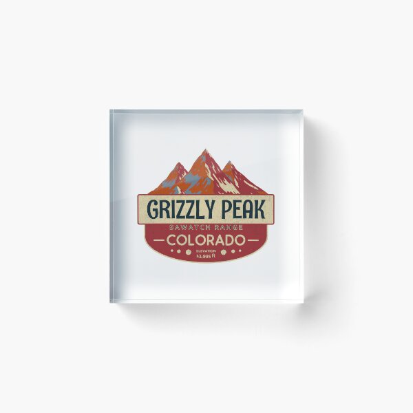Item preview, Grizzly Peak, Sawatch Range, Colorado, Mountain Design designed and sold by Wanderful-roads.