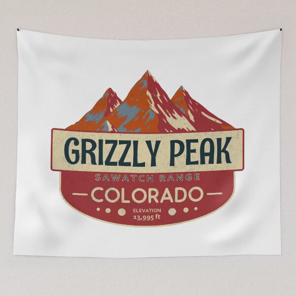 Item preview, Grizzly Peak, Sawatch Range, Colorado, Mountain Design designed and sold by Wanderful-roads.