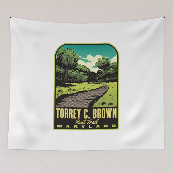 Item preview, Torrey C. Brown Rail Trail Maryland – Bike Trail Through the Forest designed and sold by HalpinDesign.