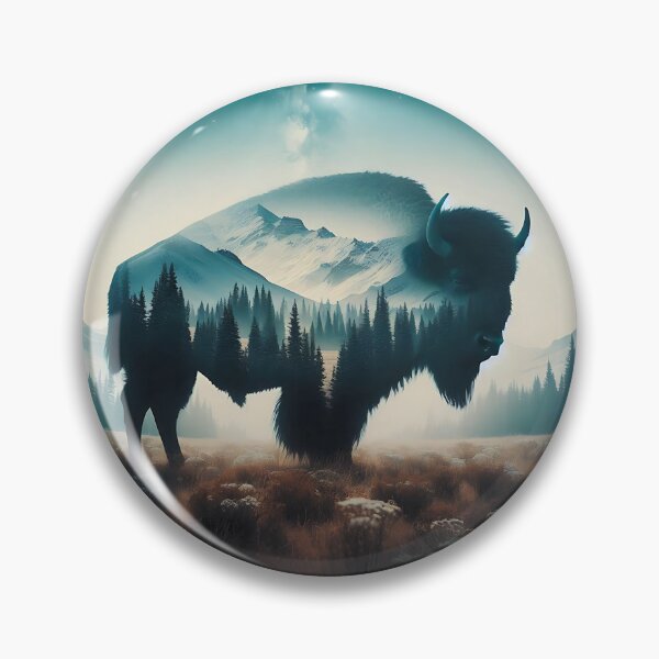 Item preview, Bison Art #30 | Buffalo Bison Lovers designed and sold by ksgraphics222.
