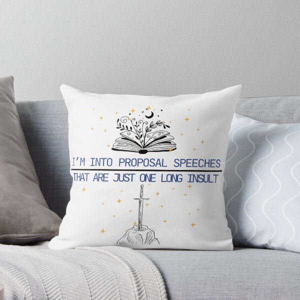 Item preview, Insulting Proposal Fantasy Quote designed and sold by brittneymgh.