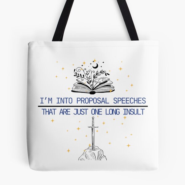 Item preview, Insulting Proposal Fantasy Quote designed and sold by brittneymgh.