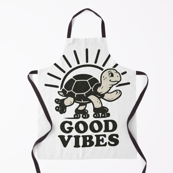 Item preview, Good vibes turtle with rollerskates designed and sold by Strand Visuals.